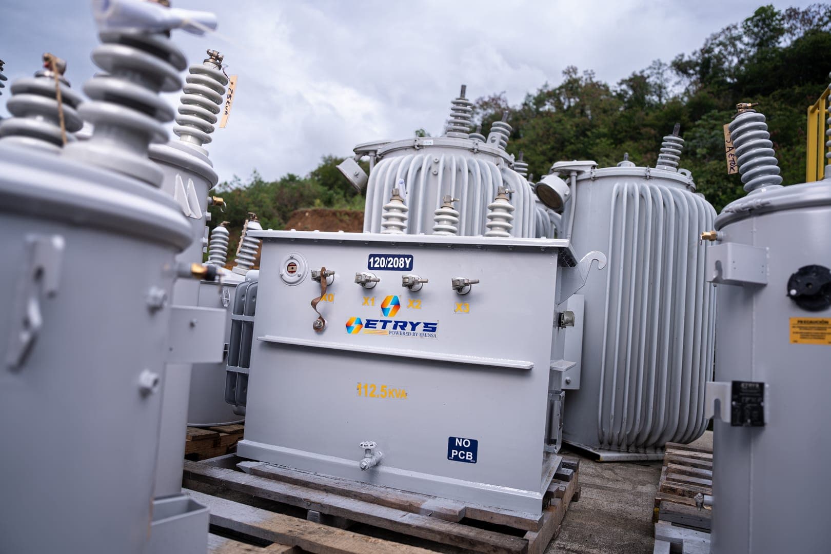 Transformador EMINSA terminado